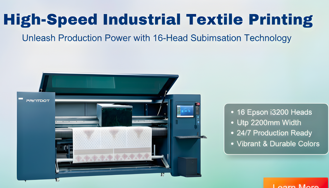 F1-Series 16-Head Industrial Sublimation Printer