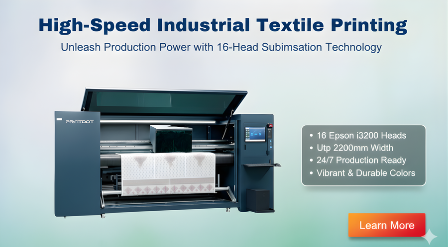 F1-Series 16-Head Industrial Sublimation Printer gallery image